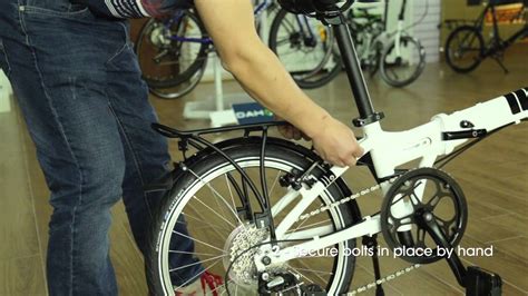 How to Install a Rear Rack on your DAHON Folding Bike - Tutorial