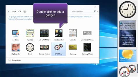 How to Install a Windows Gadget