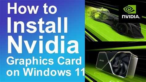 How to Install an NVIDIA Graphics Card Properly