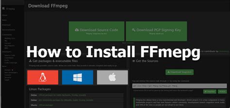 How to Install and Use FFmpeg on Debian 9