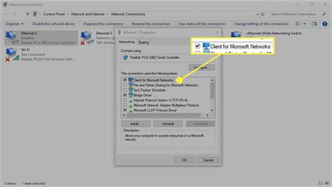 How to Install the Client for Microsoft Networks
