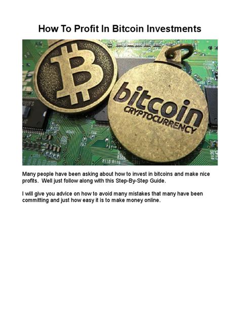 How to Invest in Bitcoin: A Step-by-Step Guide