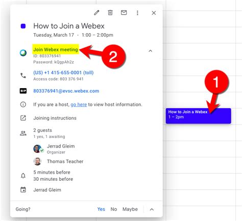 How to Join a Webex Meeting from a URL Link, Google Calendar, or Gmail