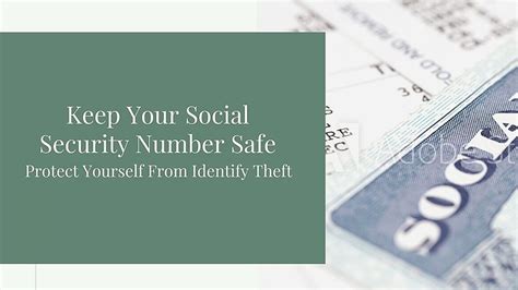 How to Keep Your Social Security Number Safe Online 
