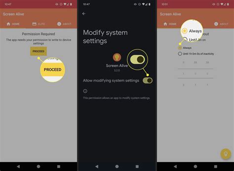 How to Keep the Screen Active on Android