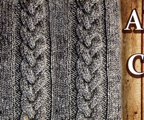 How to Knit a Chain Cable 3 Steps Instructables