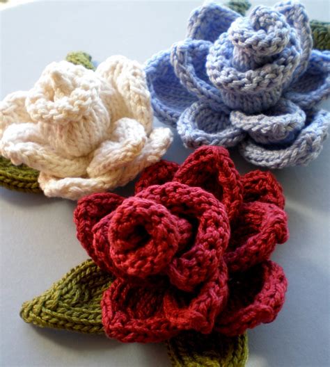 How to Knit a Flower for Beginners Step by Step Guide