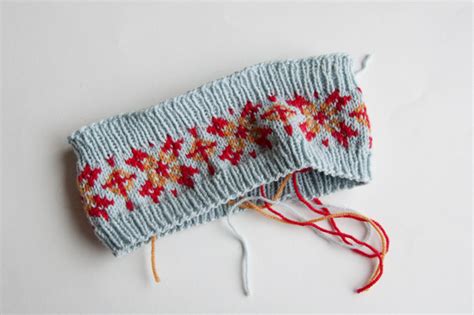 How to Knit a Stranded Colorwork Headband Tuts+ Crafts & DIY