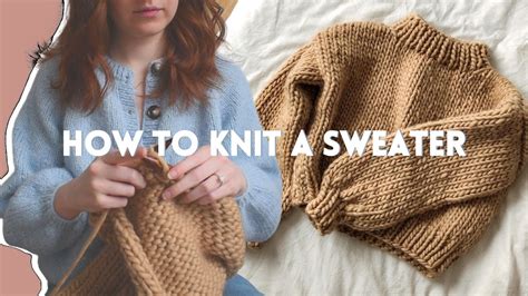 How to Knit a Sweater for Beginners Step by Step 3