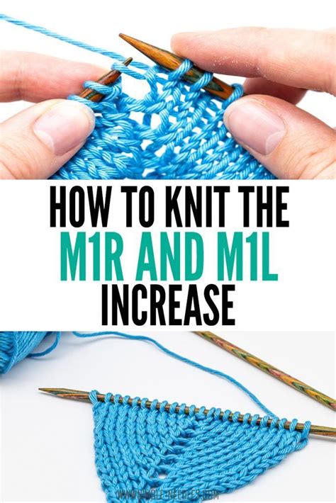 How to Knit the M1R & M1L Increase YouTube