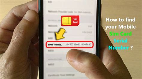 How to Know or Find SIM Card Serial Number - iPhone, Androi…