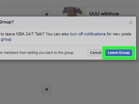 How to Leave a Facebook Group