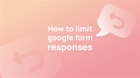 How to Limit Google Form Responses UpForm Blog