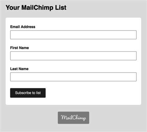 How to Link Directly to Your MailChimp Signup Form ClickNathan