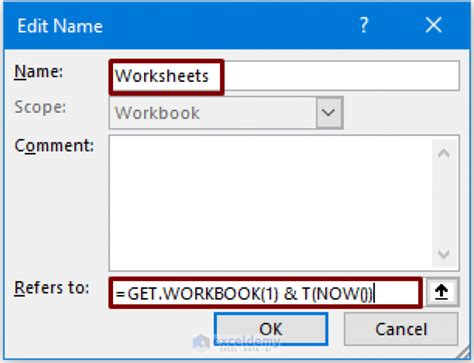 How to List Sheet Name in Excel (5 Methods + VBA) ExcelDemy