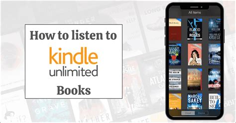 How to Listen to Audio Books on Kindle