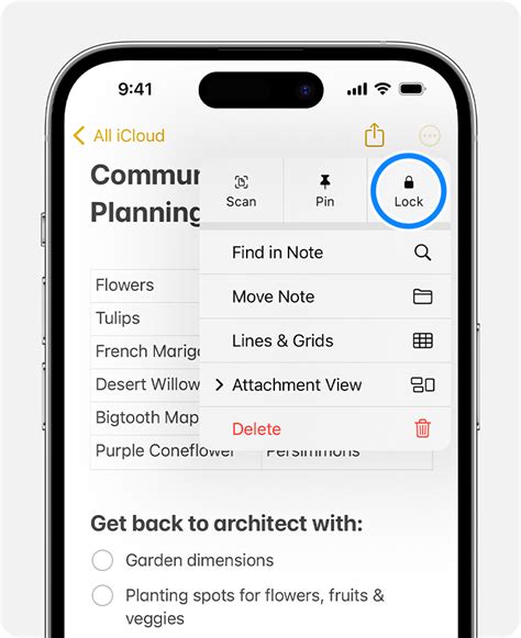 How to Lock Notes on iPhone