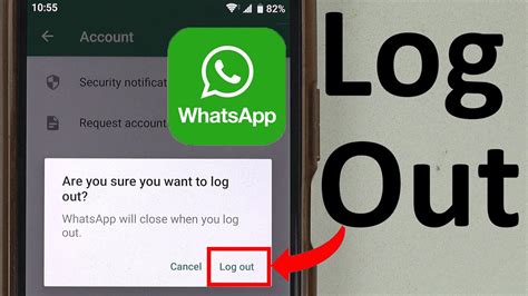 How to Log Out of WhatsApp on iPhone or Android