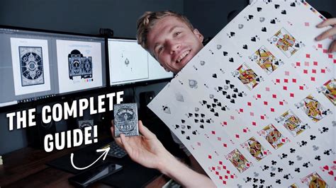 How to MAKE YOUR OWN CUSTOM DECK of Playing Cards!! Tutorial