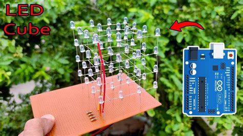 How to Make 4x4x4 LED Cube. 