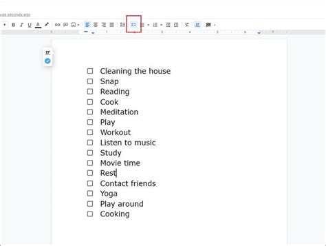How to Make A Checklist in Google Docs EdrawMax Online