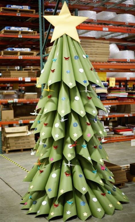 How to Make A Merry Paper Christmas Tree PaperPapers Blog Diy paper