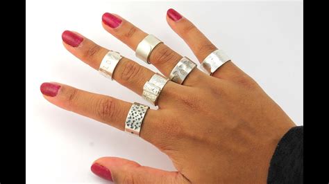 How to Make A Silver Ring DIY Jewelry Tutorial Trailer YouTube