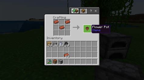 How to Make Beautiful Flower Pot in Minecraft Step by Step