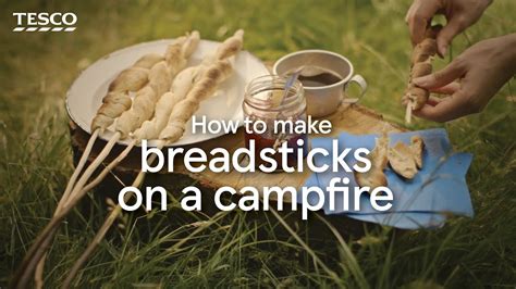 How to Make Breadsticks on a Campfire Tesco - YouTube