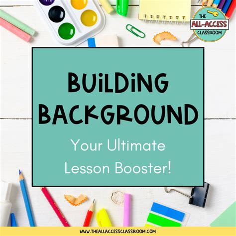 How to Make Building Background Your Ultimate Lesson Booster