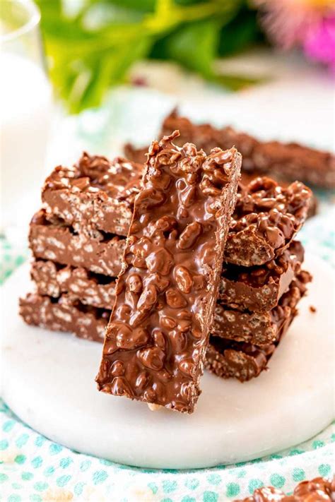 How to Make Chocolate Crunch Bars Nestle Crunch Bar Copycat Recipe ...