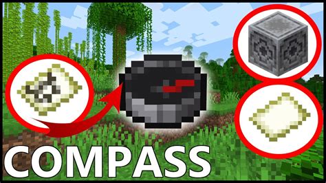 How to Make Compass in Minecraft Crafting Guide Use