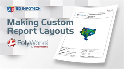 How to Make Custom Report Layouts in PolyWorks Inspector YouTube