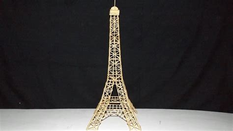 How to Make Eiffel Tower DIY Miniature Eiffel Tower - YouTube