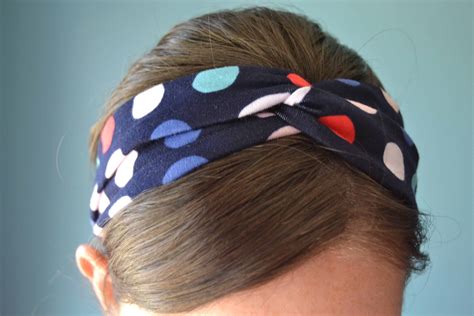 How to Make Fabric Headbands; a Free Tutorial Polka Dot Chair