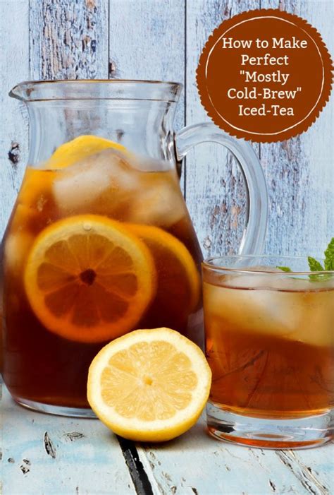 How to Make Fast and Easy Iced Tea - Perfect Brew