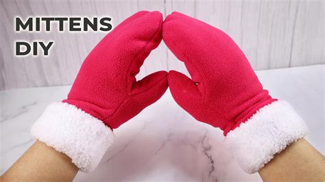 How to Make Fleece Mittens