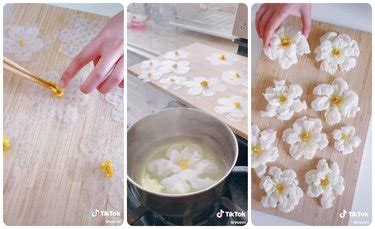 How to Make Flower Rice Paper Chips Hunker