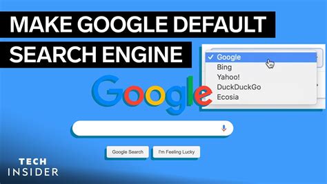 How to Make Google Your Default Search Engine