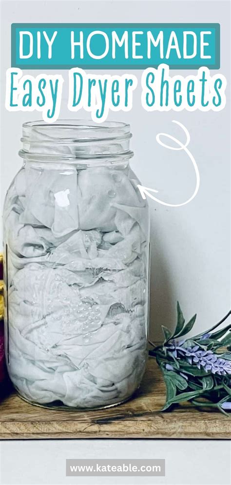 How to Make Homemade Dryer Sheets A Complete DIY Guide