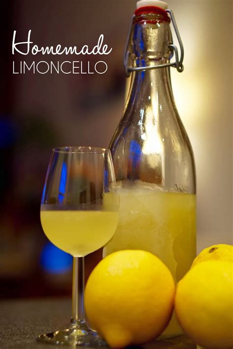 How to Make Homemade Limoncello - Food Wine and Love