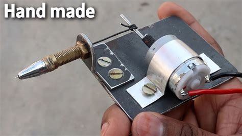 How to Make Homemade Tattoo Machine in Less than 10 minutes. YouTube