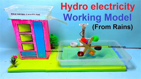 How to Make Hydro power Generator Plant Working Model for School