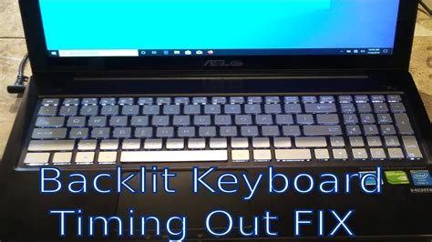 How to Make Keyboard Lights Stay ON Always ASUS Laptop