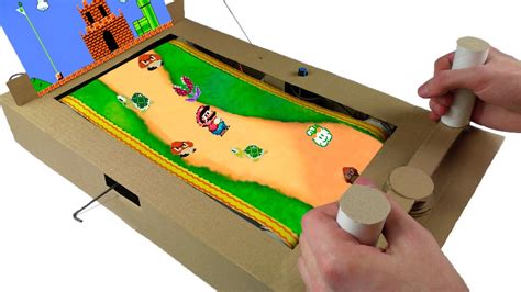 How to Make Mario Game From Cardboard YouTube