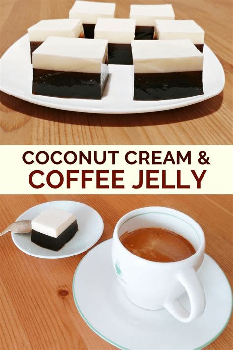 How to Make Multi-Layer Cocout Cream and Coffee Jelly