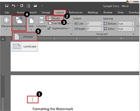 How to Make Only One Page Landscape in Microsoft Word Vegadocs