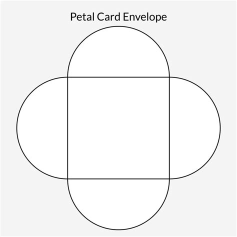 How to Make Petal Envelope Card Using a Template Joy in Crafting