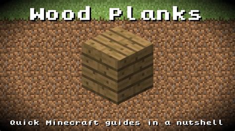 How to Make Planks in Minecraft