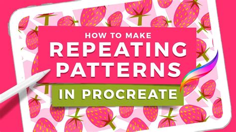 How to Make Repeating Patterns in Procreate YouTube